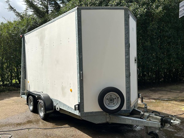 Secondhand Ifor Williams Box Trailer BV126 7'