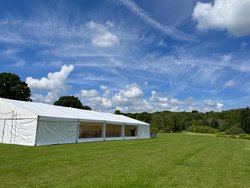 Secondhand Used Barker Clearspan 12m x 22.5m Marquee For Sale
