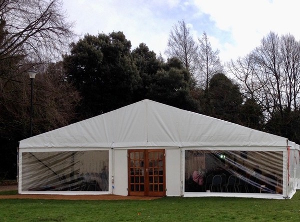 Secondhand Used Barker Clearspan 12m x 22.5m Marquee
