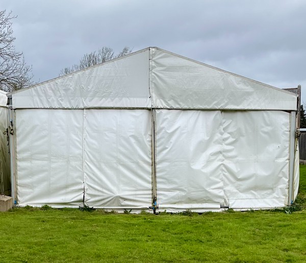 Barker Clearspan 6m x 13.5m Frame Marquee For Sale