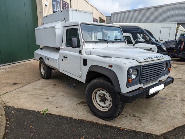 Land Rover Defender 130 2.2 TD DPF Chassis Cab 2dr with mounted Super Silent 40kW 40kVA Generator