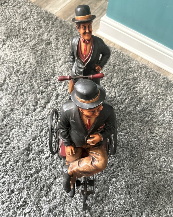 Used Laurel and Hardy on a Bicycle