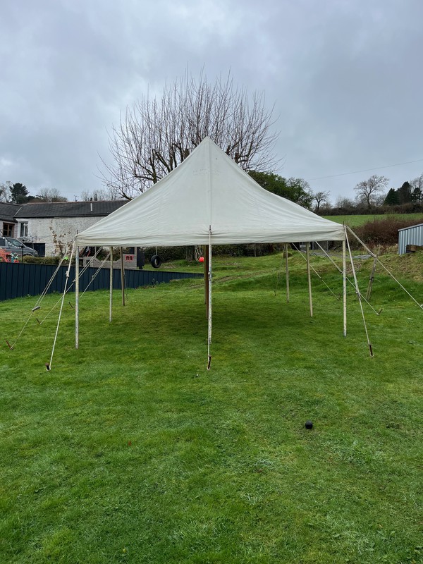 15' x 15' Traditional Marquee for sale