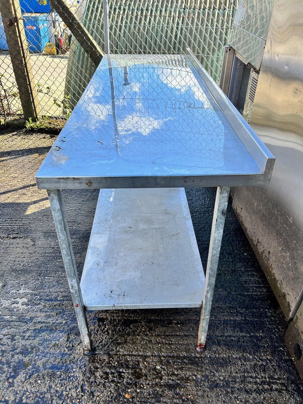 Stainless Steel Table 61cm x 75cm x 85cm