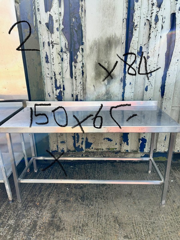 Stainless Table 150x84x65