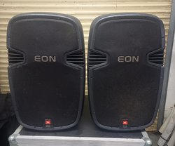 Pair of JBL Eon 500 Speakers