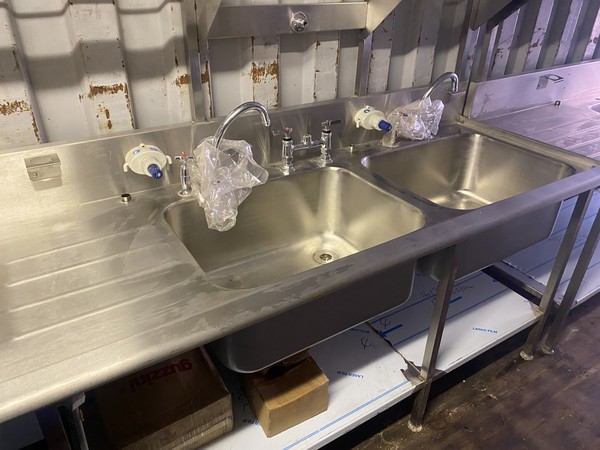 New Heavy Duty High Quality Stainless Steel Sink For Sale