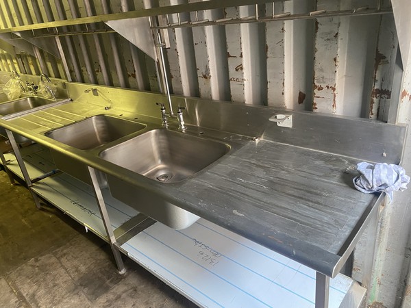 New Heavy Duty High Quality Stainless Steel Catering Sink For Sale