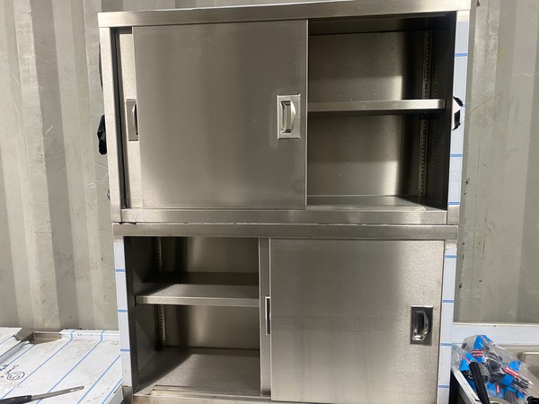 New Stainless Steel Wall Cupboards For Sale