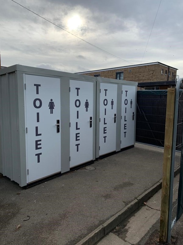 1+1 Mains Connected Loos For Sale