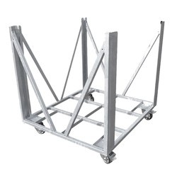 New Stage Pit Barrier Trolley for Straight 1M Elements For Sale