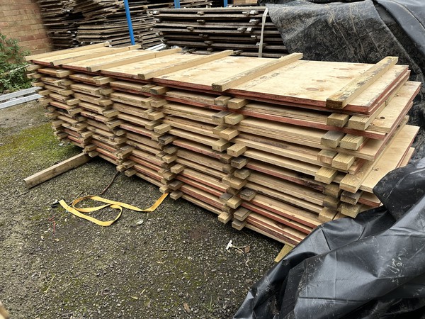 Used Wooden Marquee Floorboards
