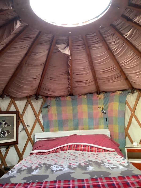 Inside Yurt