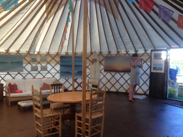 28ft (9m) Yurt With Custom Built Decking