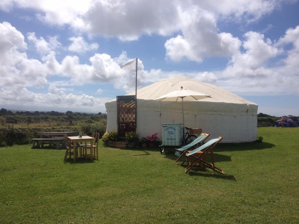Secondhand Used 28ft (9m) Yurt With Custom Built Decking