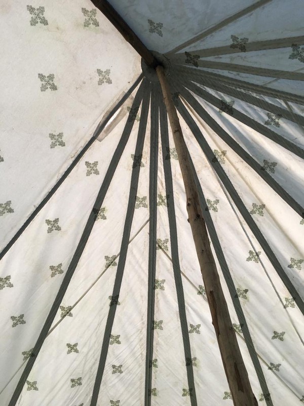 Traditional Canvas Pole Tent For Sale