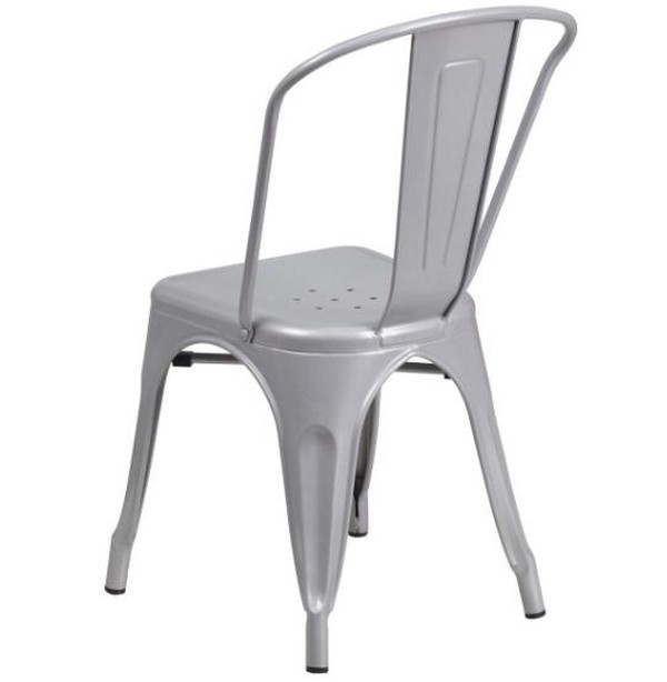 Tolix Chair in Silver