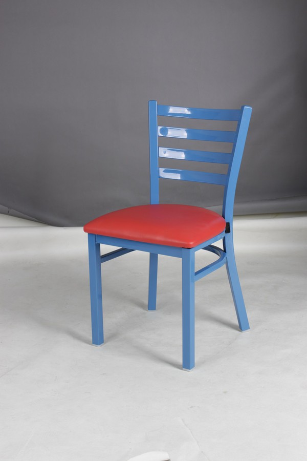 Blue cafe chairs for sale