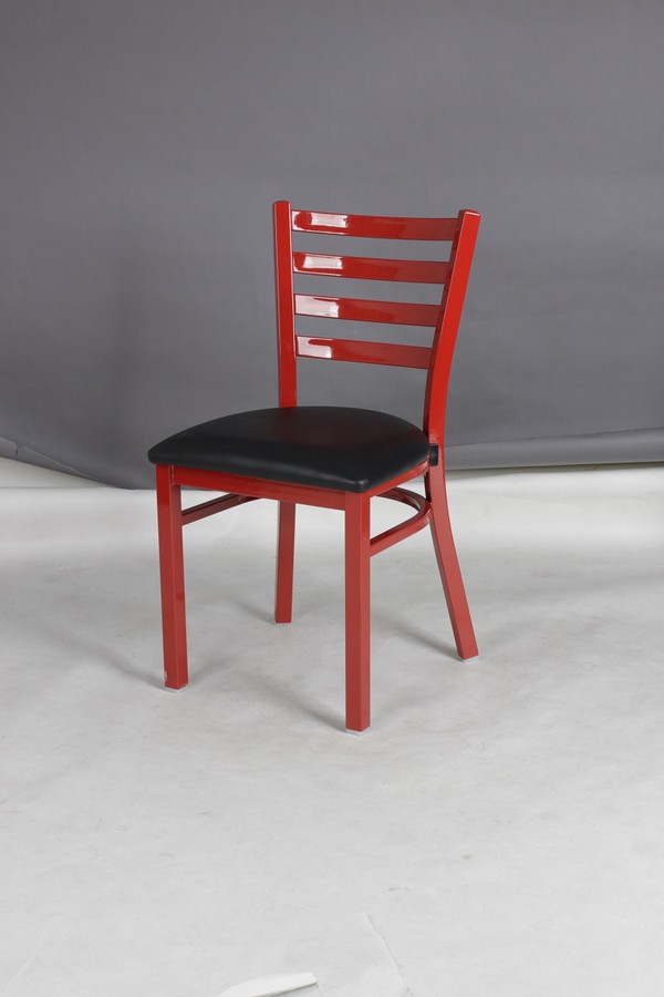 Red restaurant chairs for sale