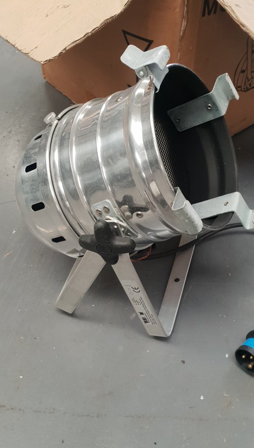 Secondhand 4x Chrome Par 64 Floor Cans For Sale Secondhand 4x Chrome Par 64 Floor Cans For Sale