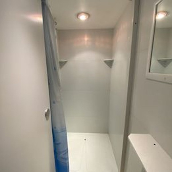 Shower Trailer Interior