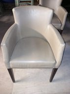 Neutral / Stone / Cream Leather Chairs