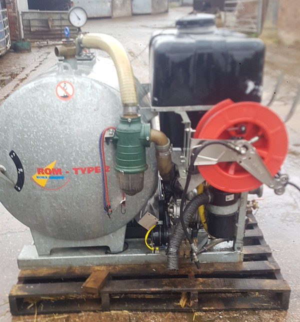 Secondhand Vacuum Tank 600L Waste, 200L Water For Sale