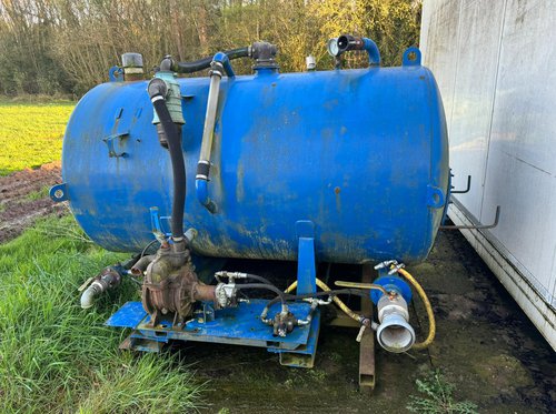 Secondhand Buckingham Vacuum Tank 2000L Waste For Sale Secondhand Buckingham Vacuum Tank 2000L Waste For Sale