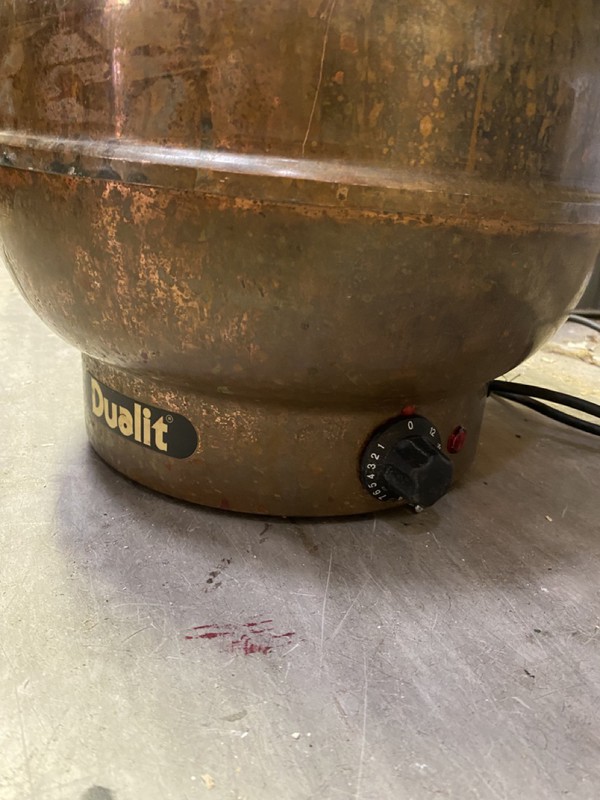 Secondhand Used Dualit Soup Kettle Copper 70017 11 Litres For Sale