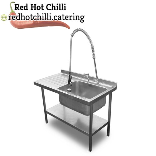 1.2m Stainless Steel Dishwasher Sink With Wash Arm 1.2m Stainless Steel Dishwasher Sink With Wash Arm
