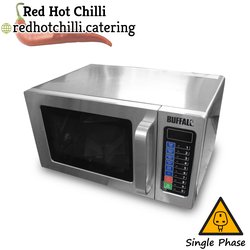 Secondhand Buffalo FB862 1000w Commercial Microwave Oven For Sale