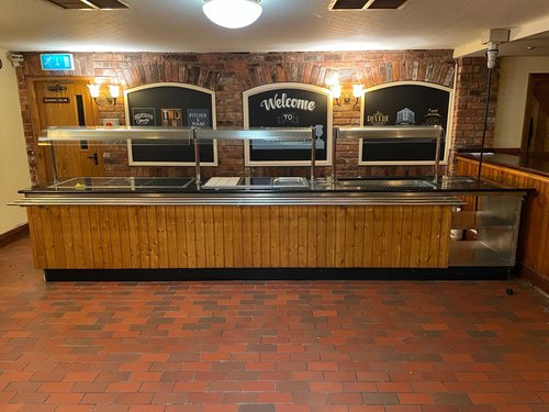Pub carvery counter Pub carvery counter