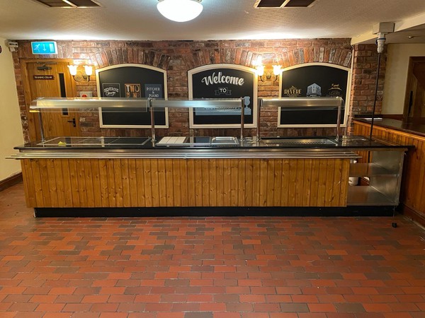 Pub carvery counter