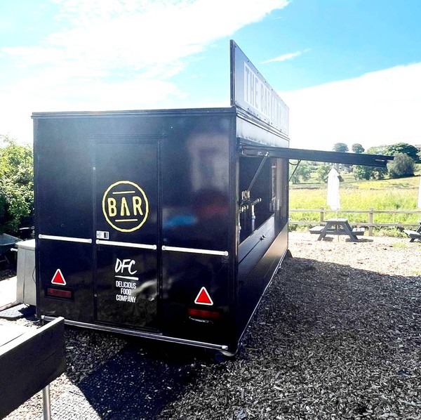 Used event bar trailer