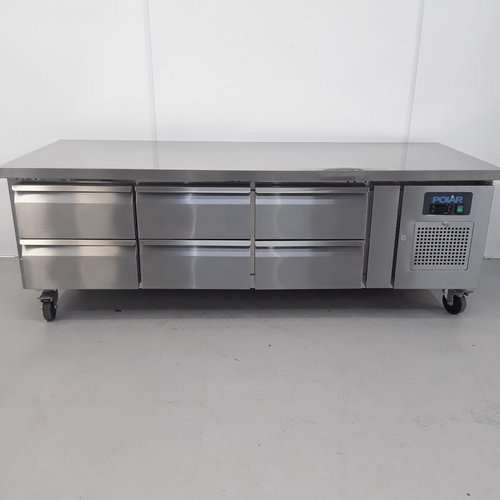 Six draw bench fridge Six draw bench fridge