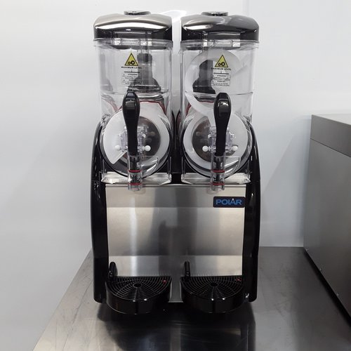 New B Grade Polar Double Tank Slush Machine 2x12L DB332 New B Grade Polar Double Tank Slush Machine 2x12L DB332