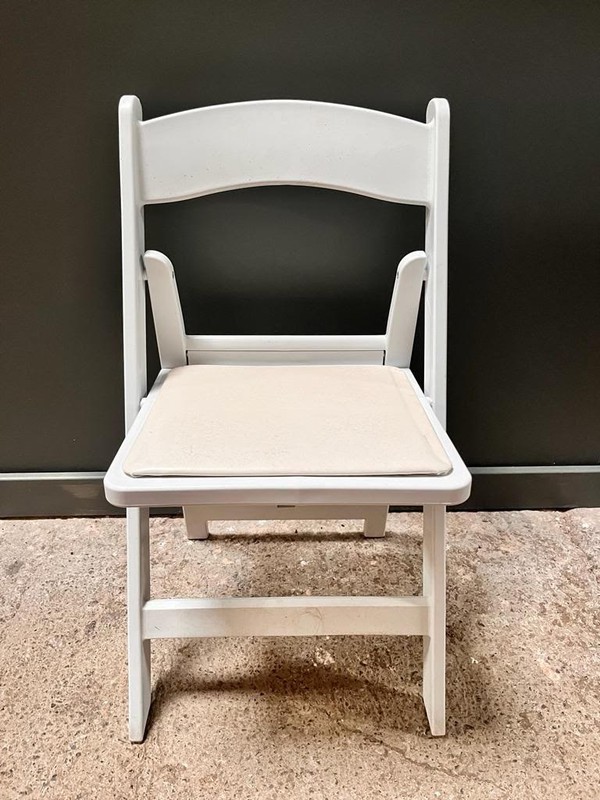 White Folding Event Chairs