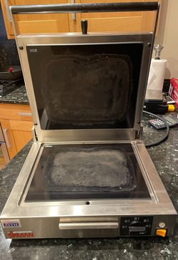 Secondhand Used Sirman Panini Induction Grill For Sale