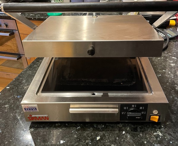 Used Sirman Panini Induction Grill For Sale