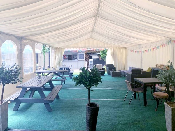 6.5m x 12.5m clear span marquee for sale