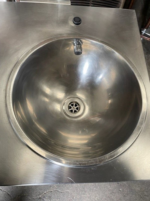 Used Parry Mobile Heated Hand Wash Sink