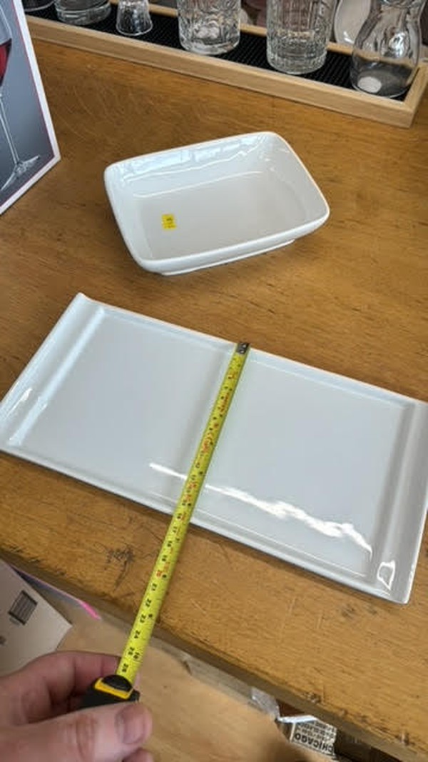 White Sharing platter / main plate