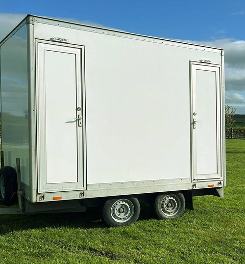 1 + 1 Toilet trailer for sale 1 + 1 Toilet trailer for sale