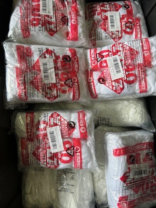 650x Pairs Of White Cotton Gloves For Sale 650x Pairs Of White Cotton Gloves For Sale