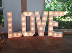 Secondhand 44x Assorted Letter Lights For Sale