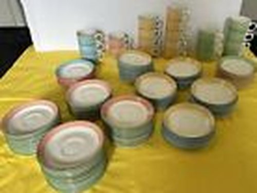 Secondhand Used Steelite 21x Tea/Coffee Cups And 98x Saucers For Sale Secondhand Used Steelite 21x Tea/Coffee Cups And 98x Saucers For Sale