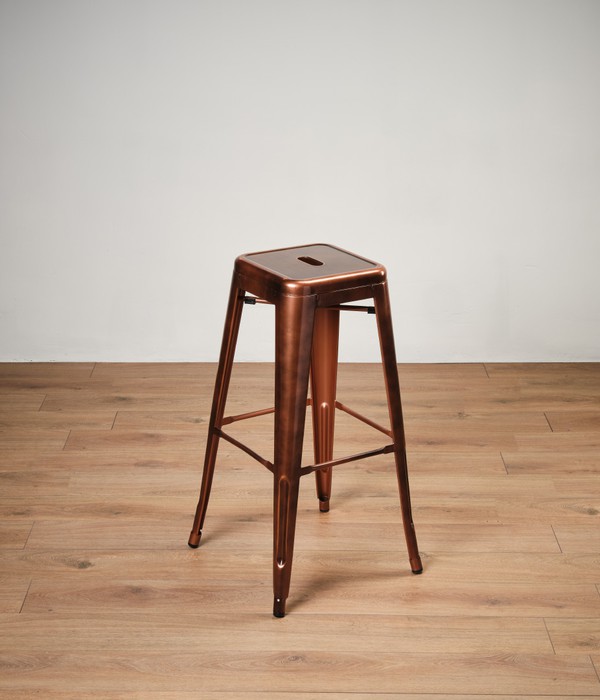 Copper Tolix Style Bar Stools for sale