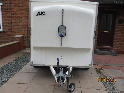 Secondhand Used Twin Axel Braked Box Trailer For Sale Secondhand Used Twin Axel Braked Box Trailer For Sale