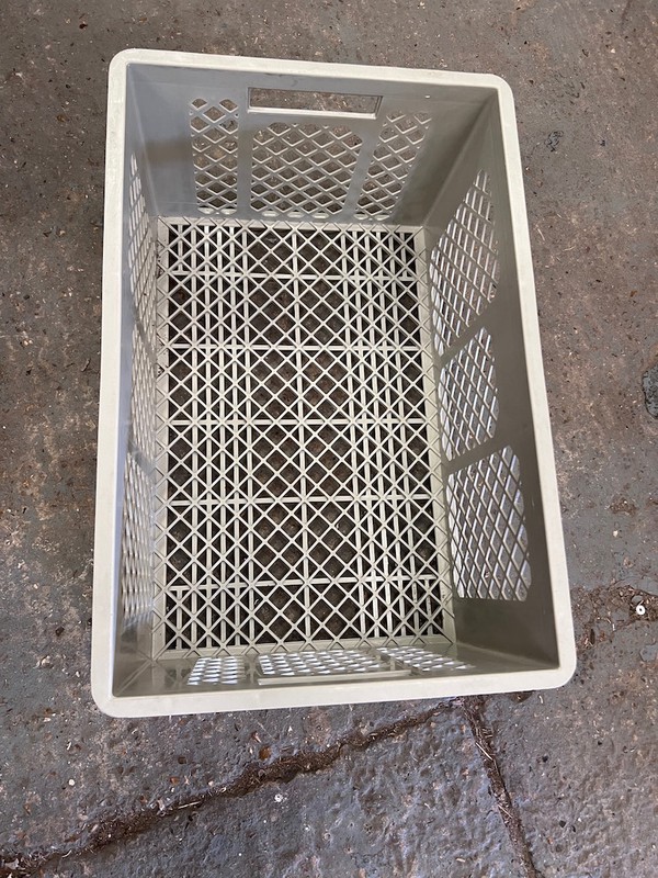 Ventilated Storage Crates x 50 Catering Glass Storage Commercial