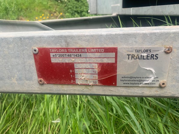 Taylor`s trailers  Toilet Trailer